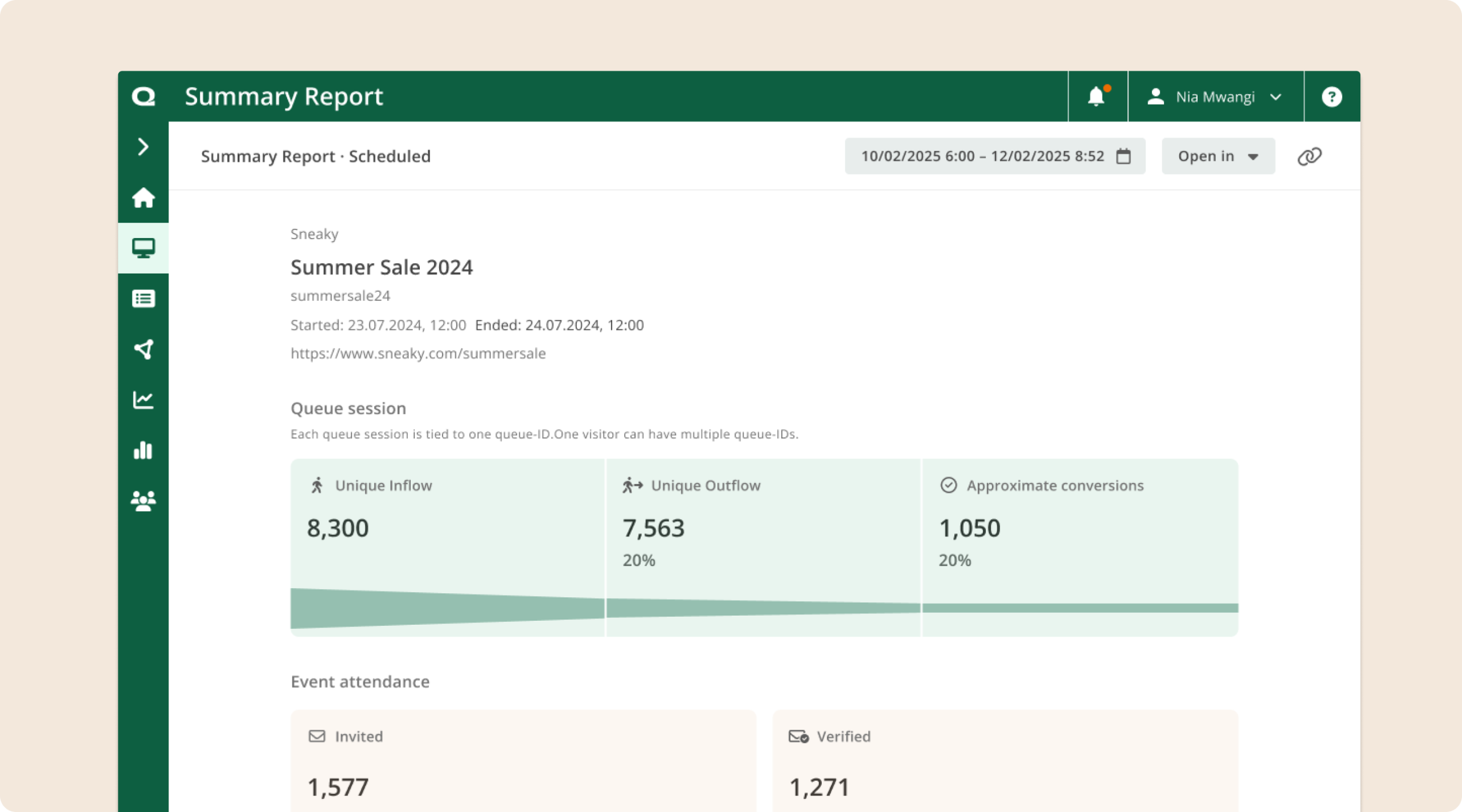 Queue-it Low-Fi logo